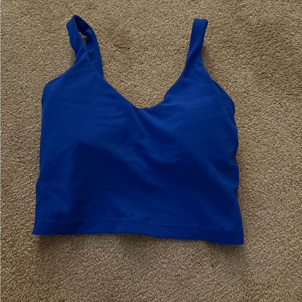 lululemon athletica Vibrant Blue Align tank - Picture 4 of 4